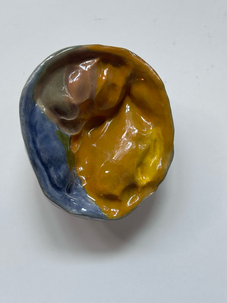 #8 | Paperclay, Glazuur (wandsculptuur) 