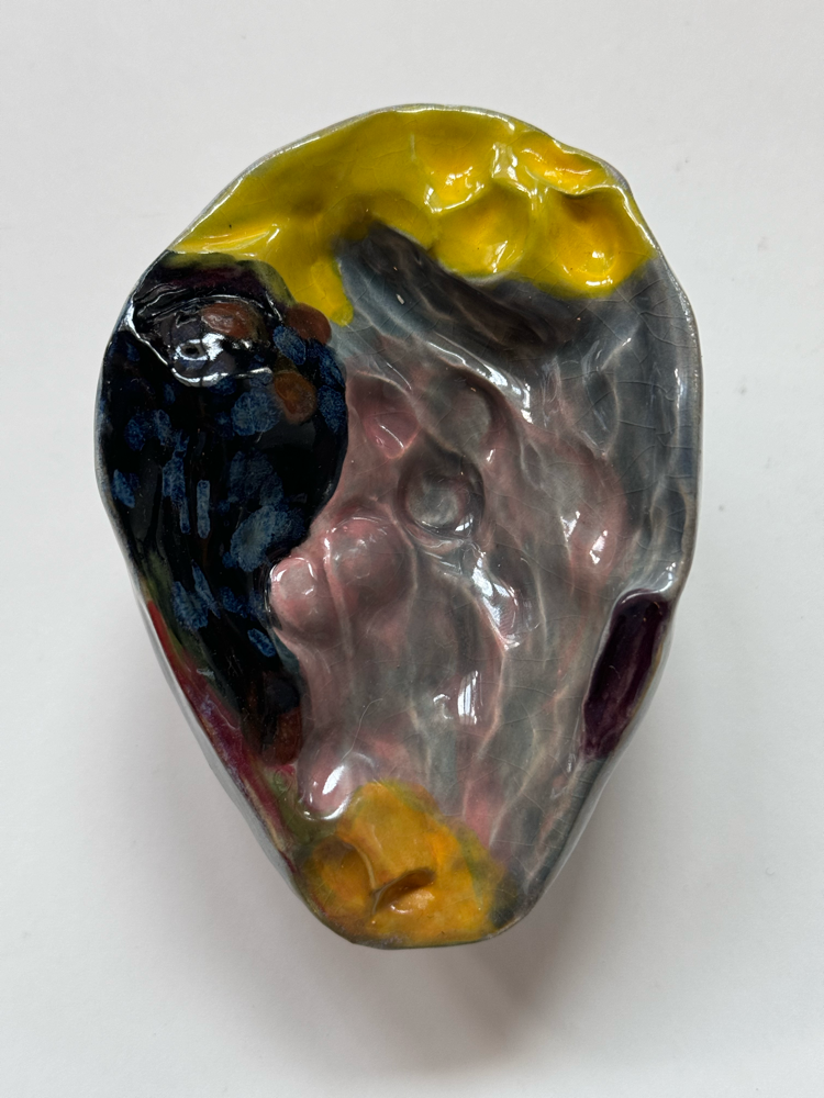 #15 | Paperclay, Glazuur (wandsculptuur) 