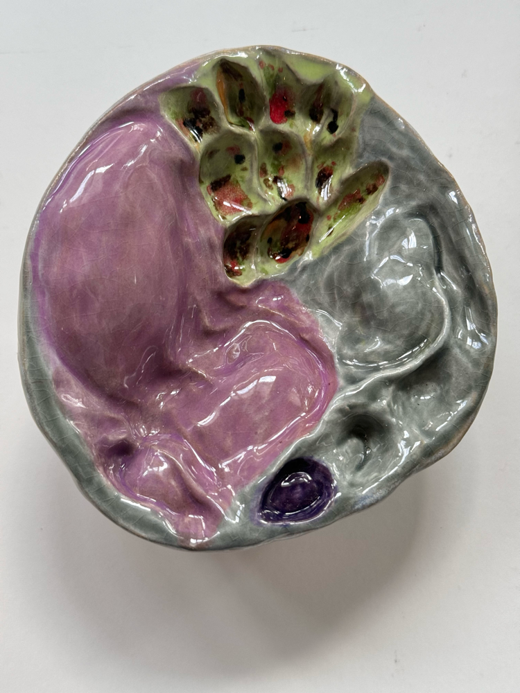#9 | Paperclay, Glazuur (wandsculptuur) 