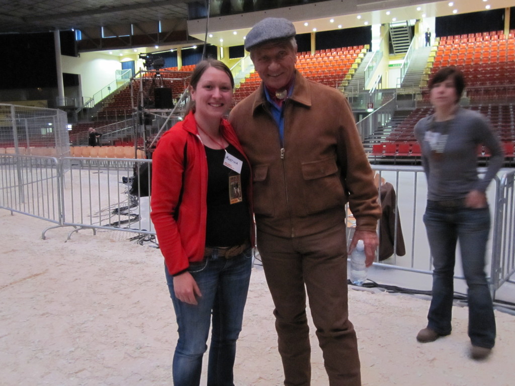 Monty Roberts und Martina Jeremic