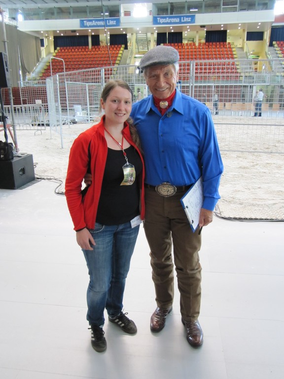 Monty Roberts und Martina Jeremic