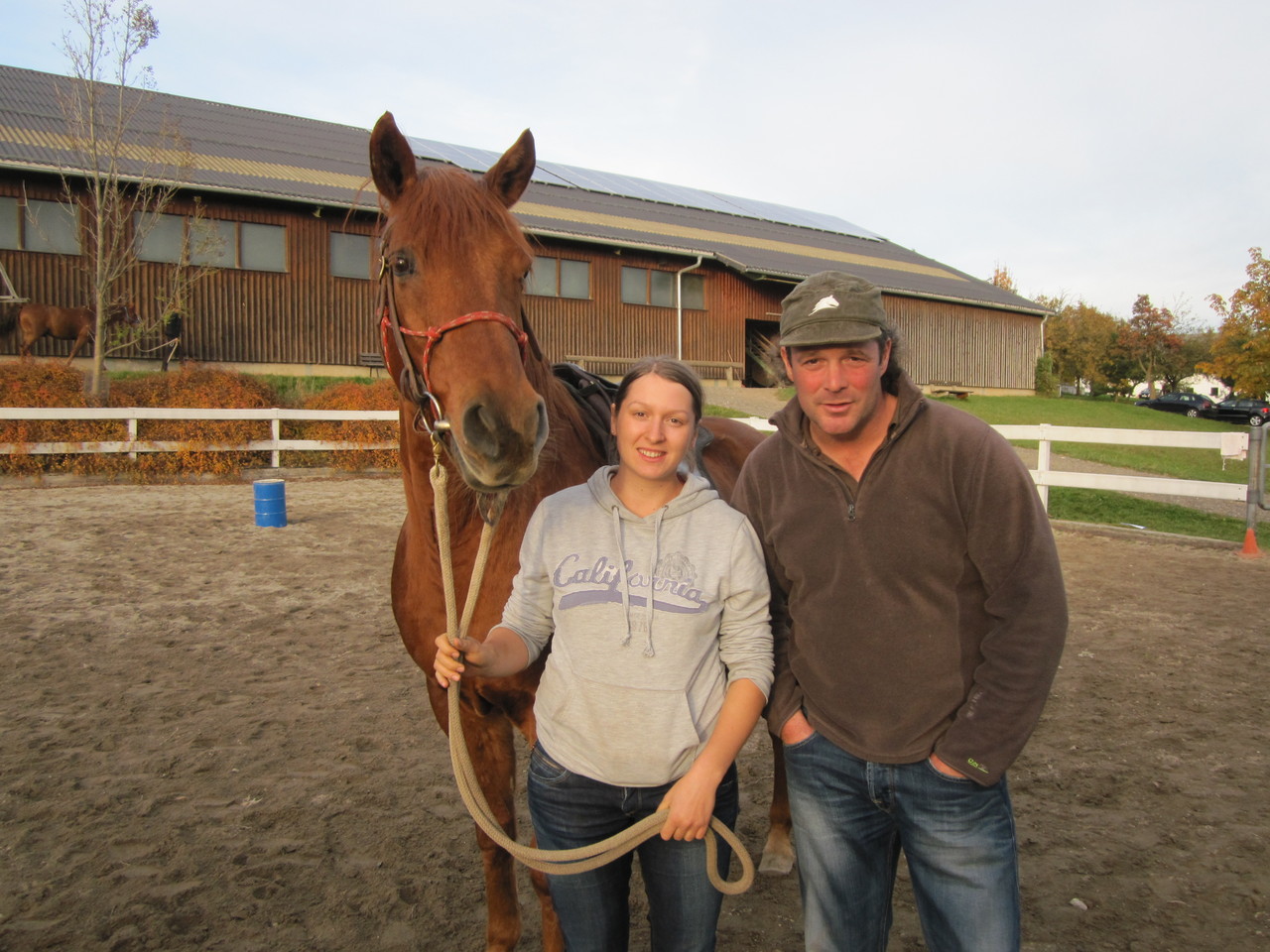 Martina mit Michael Wanzenried