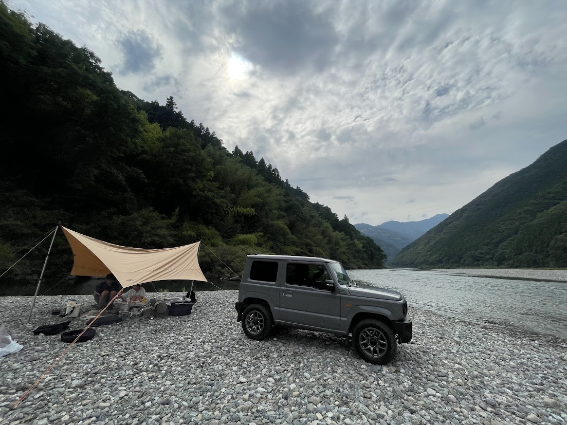 ジムニーは楽しい！デイキャンプしてきました！！