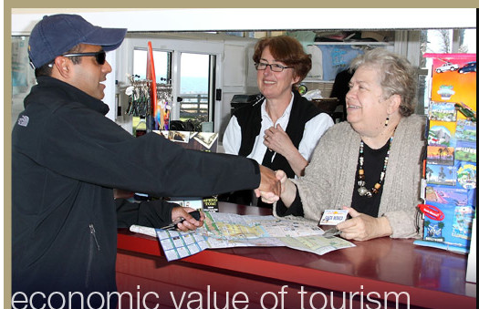 Santa Monica Mayor Pam O’Connor & SMCVB Travel Counselor Tessa Gogol - Photo by Fitz Carlil