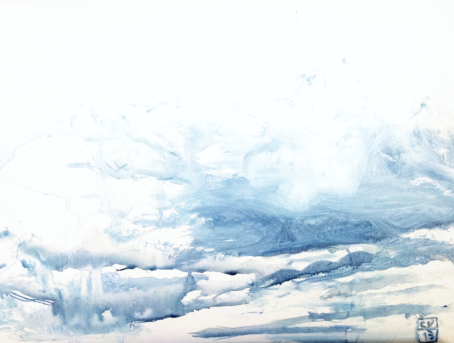 Nuages - 2013 - 60 x 40 cm