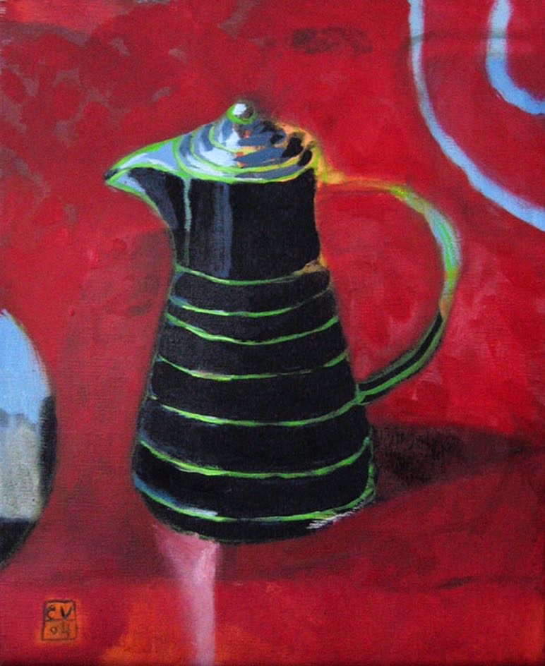 Cafetière–2003–50 × 60 cm