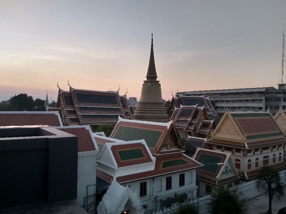 Aussicht von der Dachterrasse