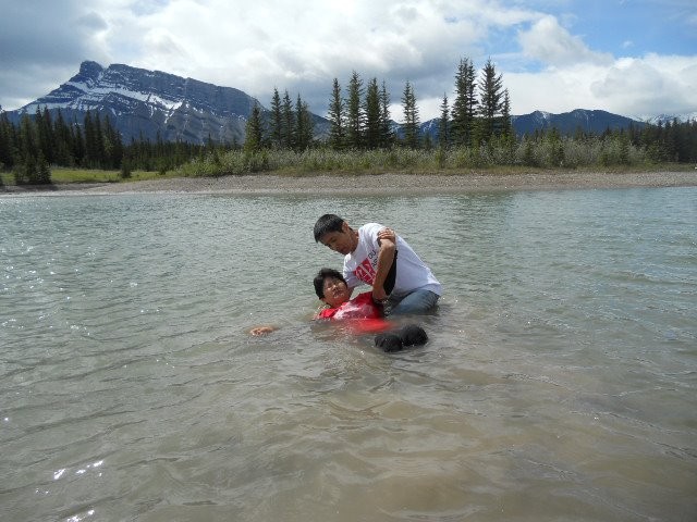 2012 ( Father's day )Yuko Wakita's Baptism @Cascade ponds