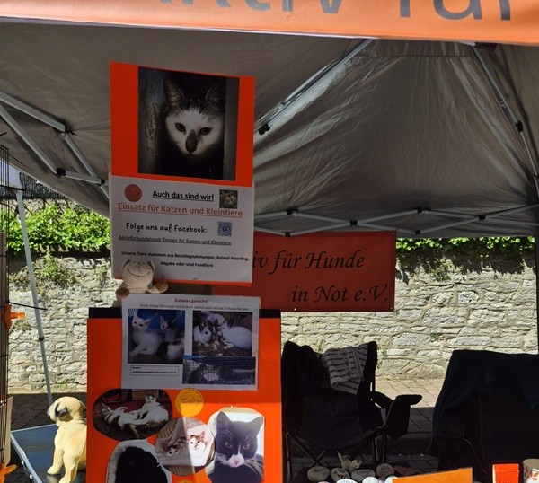Unser Stand beim Hasenmelkerfest
