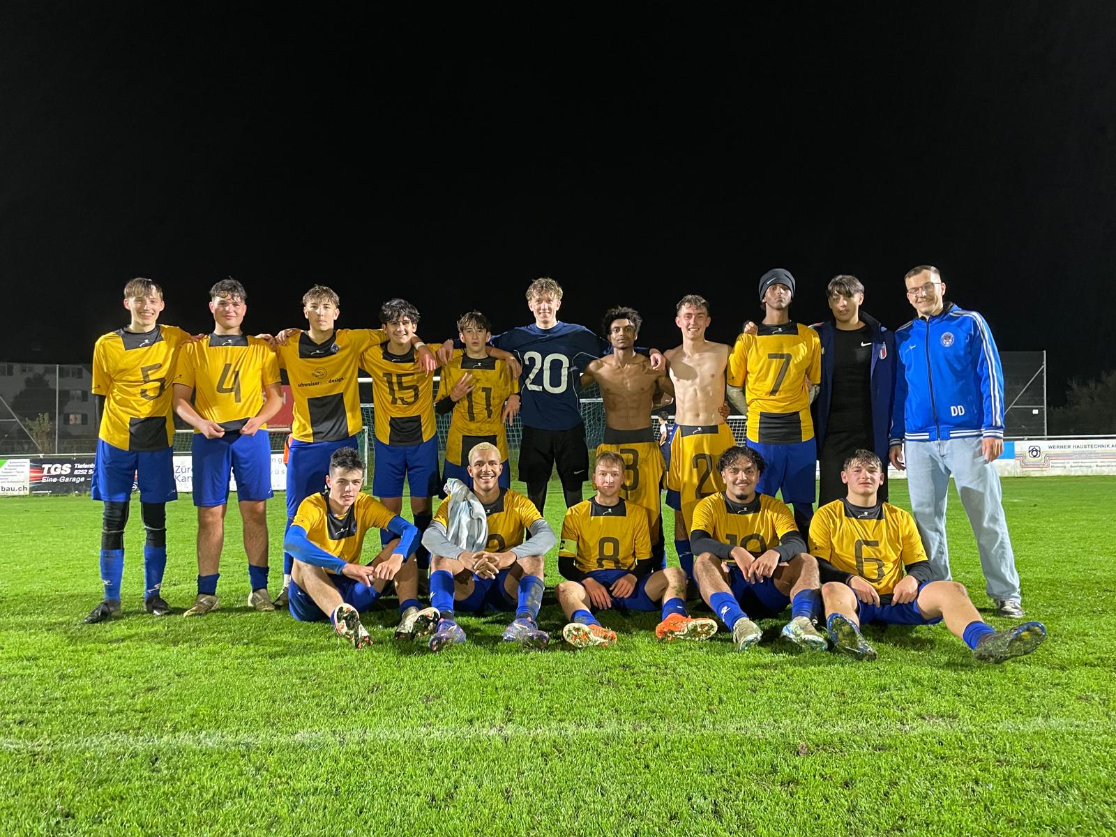 B-Junioren stehen im Viertelfinale!