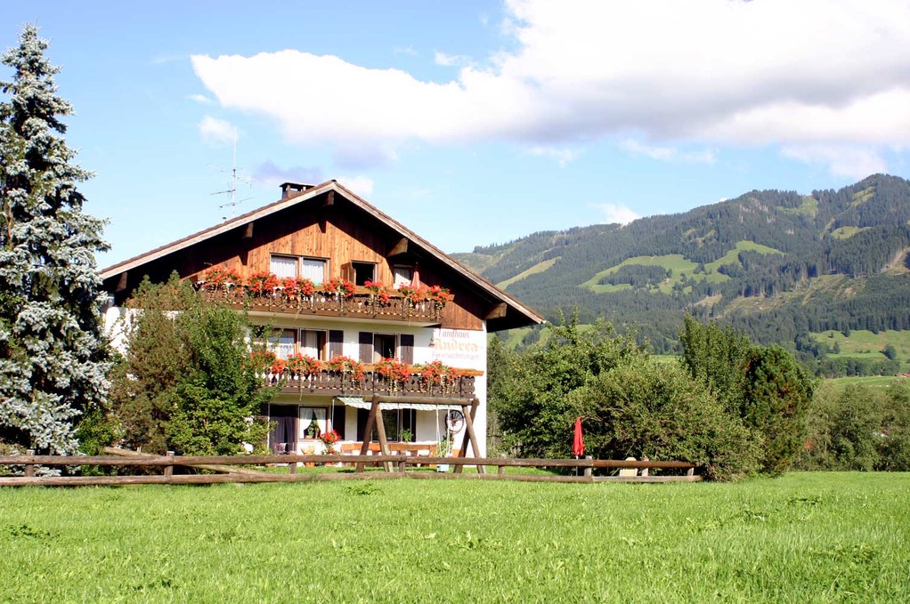 Ferienwohnung in Fischen im Allgäu, Ferienwohnung freie Lage und freie Bergsicht – Landhaus Andrea