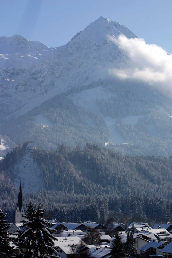 Ferienwohnung in Fischen im Allgäu, Ferienwohnung freie Lage und freie Bergsicht – Landhaus Andrea