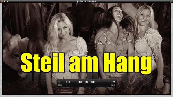 Trailer von der Party "Steil am Hang" 