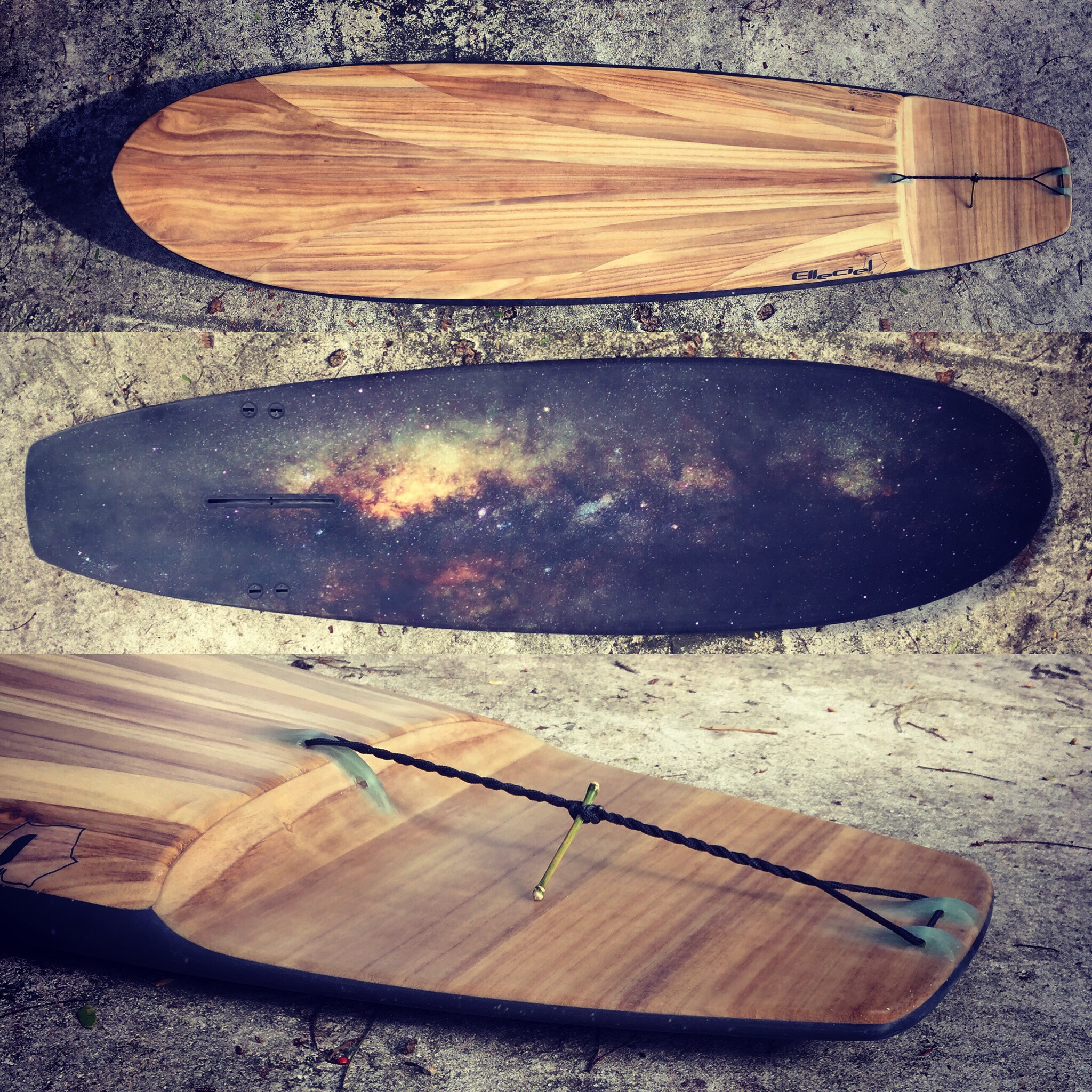 Displacement Hulls - Elleciel Custom Wood-Epoxy-EPS Surfboards