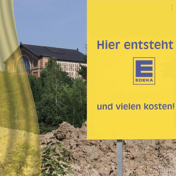 „Der letzte Vorhang?“ Baubeginn Cosimapark; Hintergrund Festspielhaus 