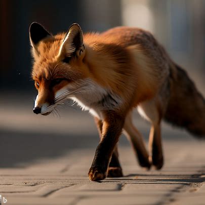 花の都！札幌の街中にキタキツネが！キツネ画像はBingチャットで
