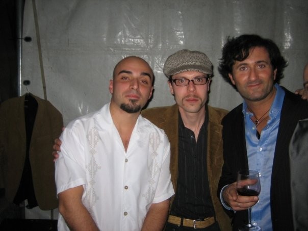 w/ Umberto Porcaro & Alessandro Lorenzoni - Oscar del Blues 2008