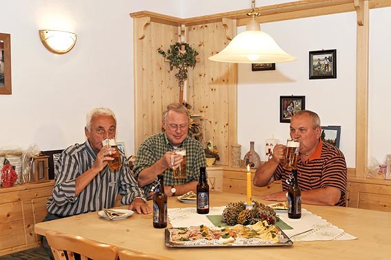 gemütliche Brotzeit