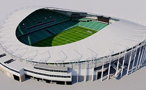 Allianz Stadium - Sydney Football Stadium football soccer australia new zealand asia oceania coast gold brisbane 3d vr ar studio virtual 3d model sketchup render