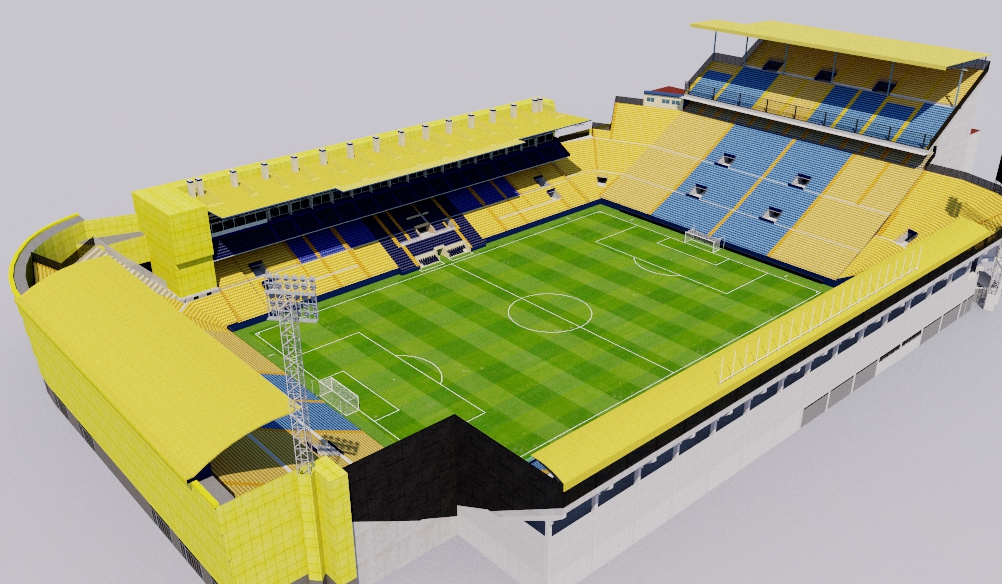 Estadio De La Ceramica Villarreal Best 3d Models Of Sports Shop