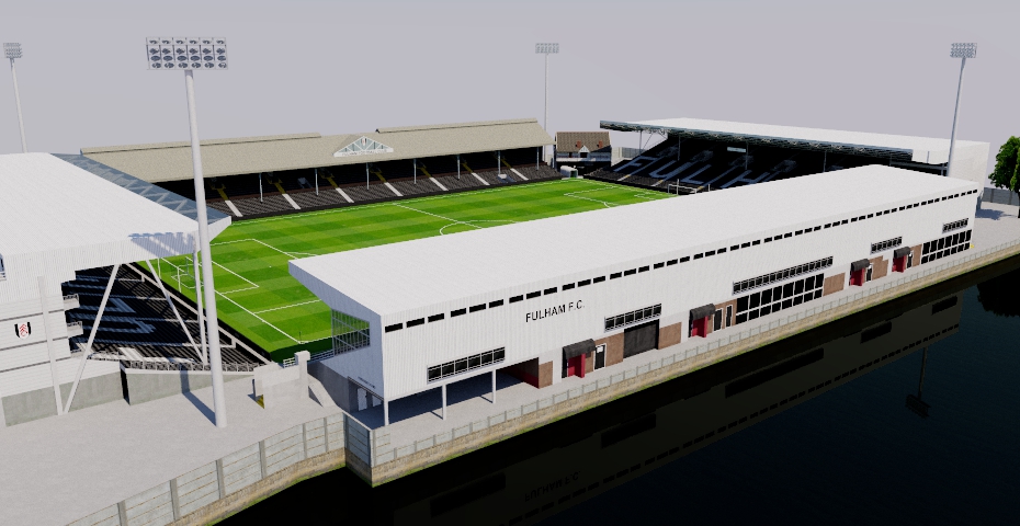 Craven Cottage Fulham London Best 3d Models Of Sports Shop