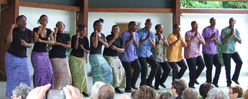 Lesedi Show Choir - Mannheim Herzogenriedpark 12.06.2011