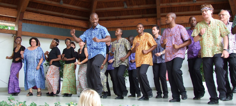 Lesedi Show Choir - Mannheim Herzogenriedpark 12.06.2011