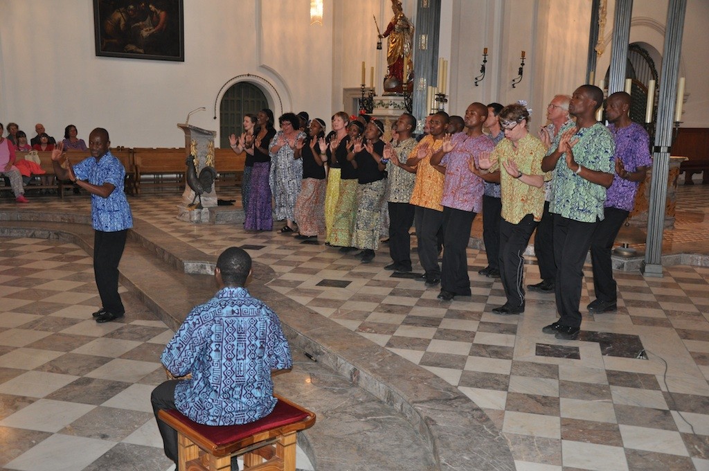 Lesedi Show Choir - Karmelitenkloster Würzburg 10.06.2011