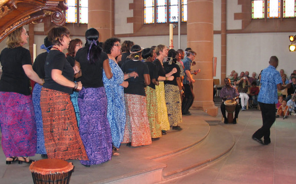 Lesedi Show Choir - Heiliggeistkirche Heidelberg 13.06.2011