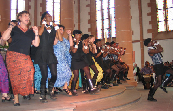 Lesedi Show Choir - Heiliggeistkirche Heidelberg 13.06.2011