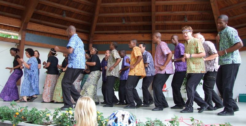 Lesedi Show Choir - Mannheim Herzogenriedpark 12.06.2011