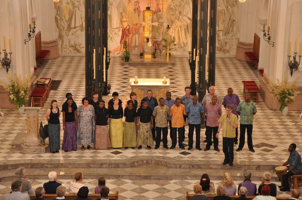 Lesedi Show Choir - Karmelitenkloster Würzburg 10.06.2011