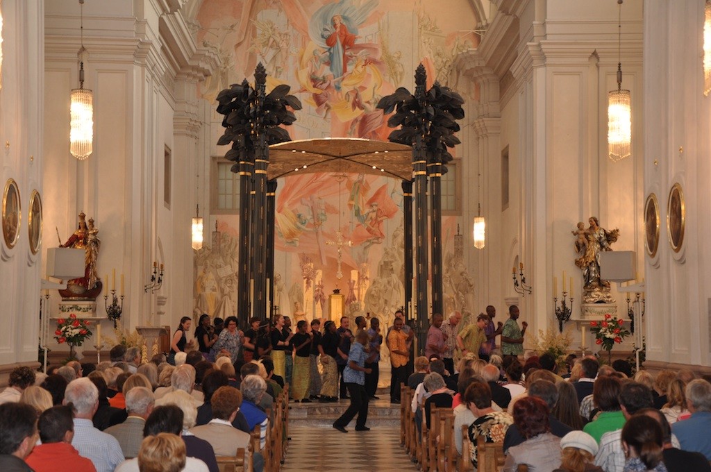 Lesedi Show Choir - Karmelitenkloster Würzburg 10.06.2011