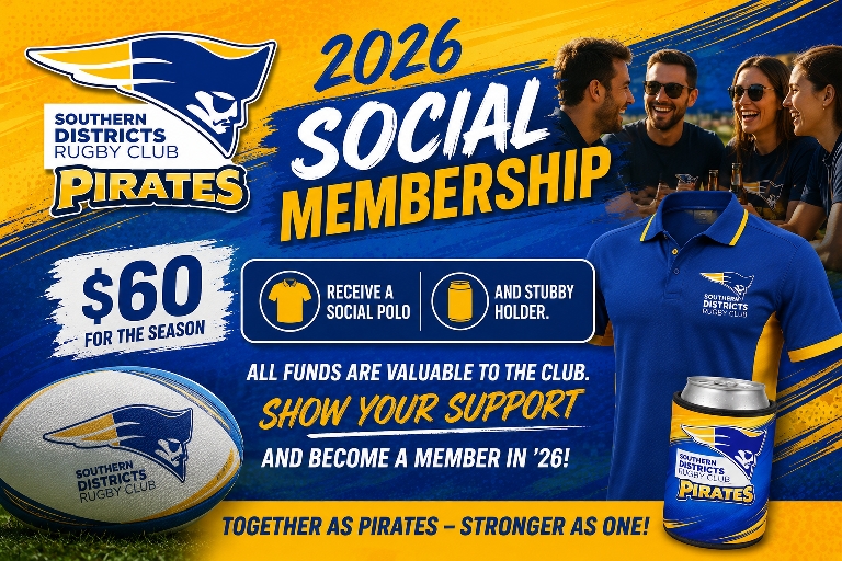 Purchase a social membership to support your club 