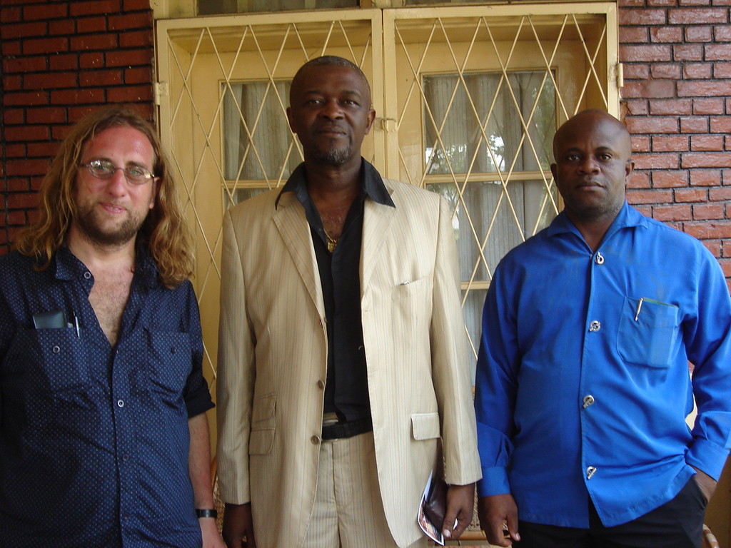 con Roland Lumumba e Jean Musa