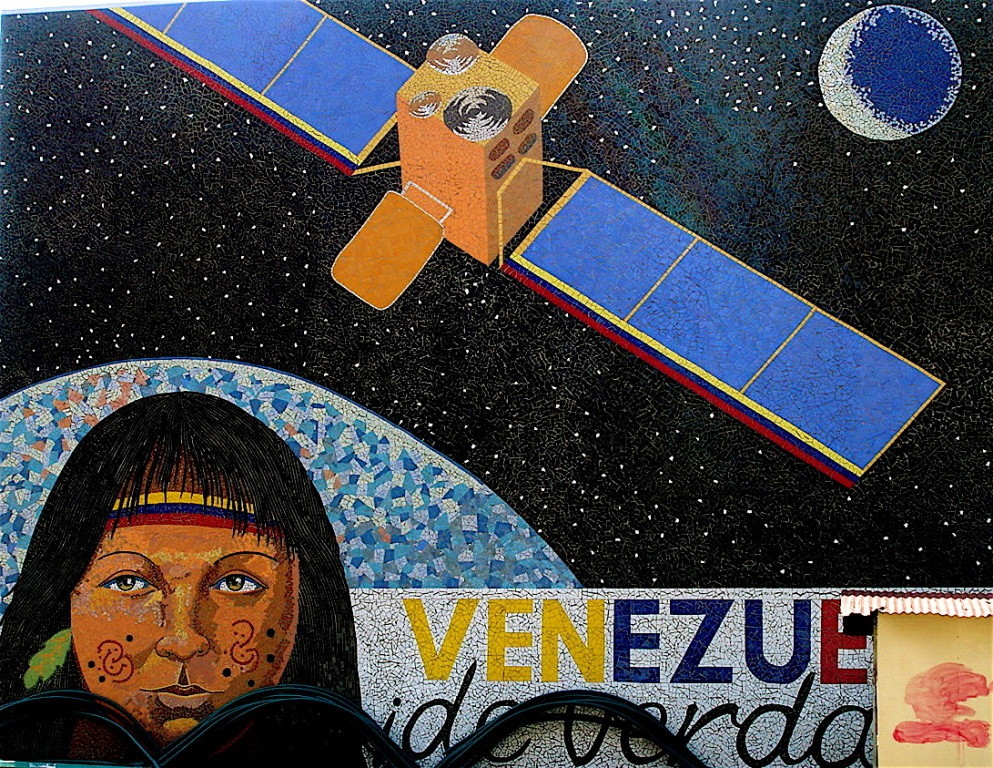 vola un satellite venezuelano