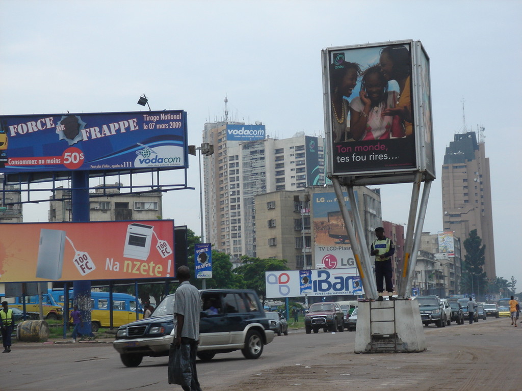 il centro di Kinshasa