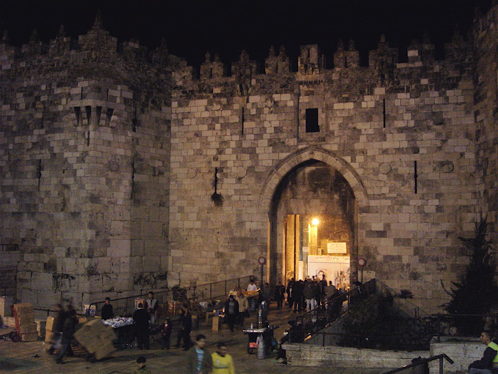 Gerusalemme - la porta di Damasco