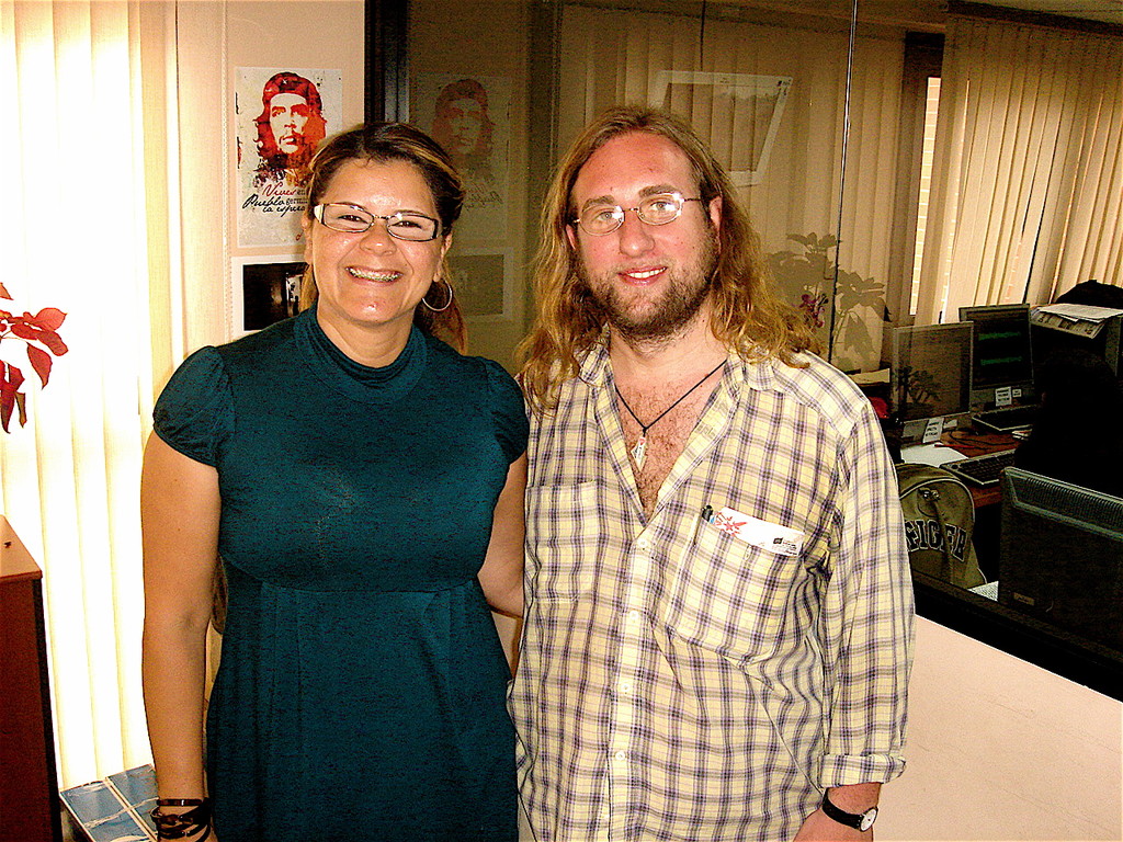 Mafalda Valdez Nieves con Davide Rossi