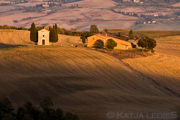 Val d'Orcia: Chiesetta di Vitaleta e Pienza