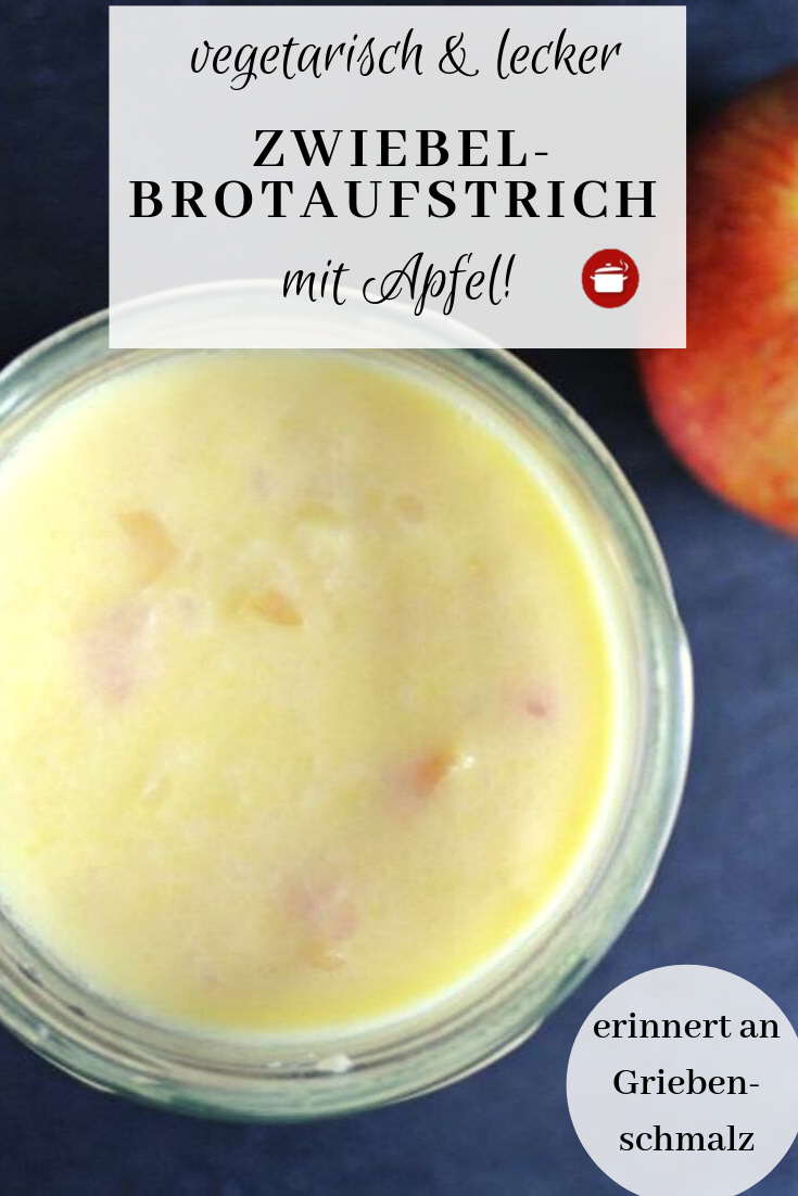 #LowCarb Brotaufstrich mit Butter, Äpfel, Zwiebel, #rezeptethermomix