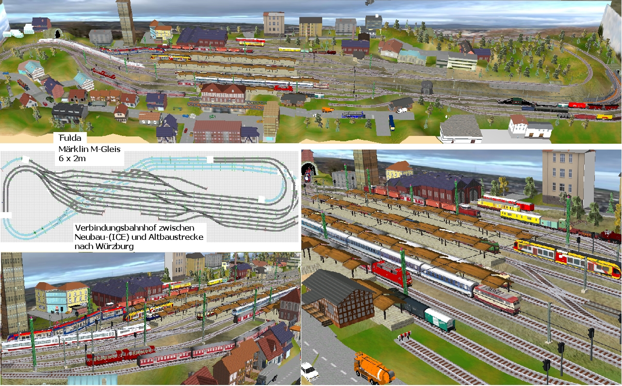Größere Modellbahn Gleispläne modellbahnspass
