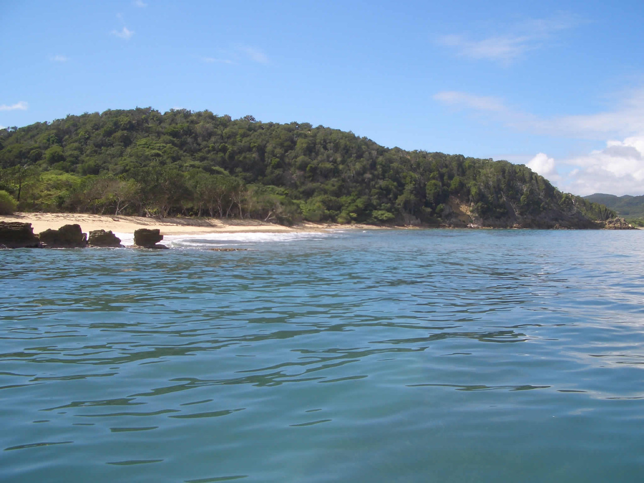 Vista de la playa El paisano