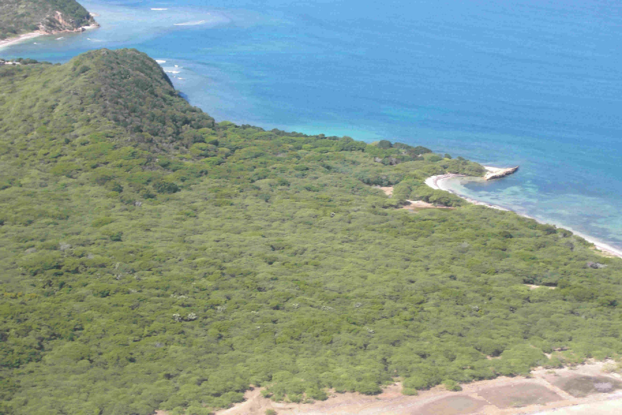 Vista de la playa los cocos 