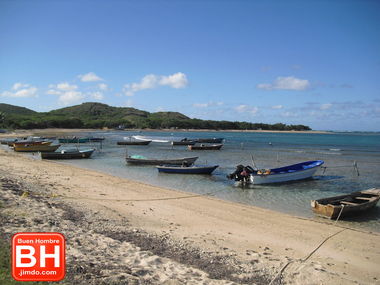 Vista de la playa  Buen Hombre