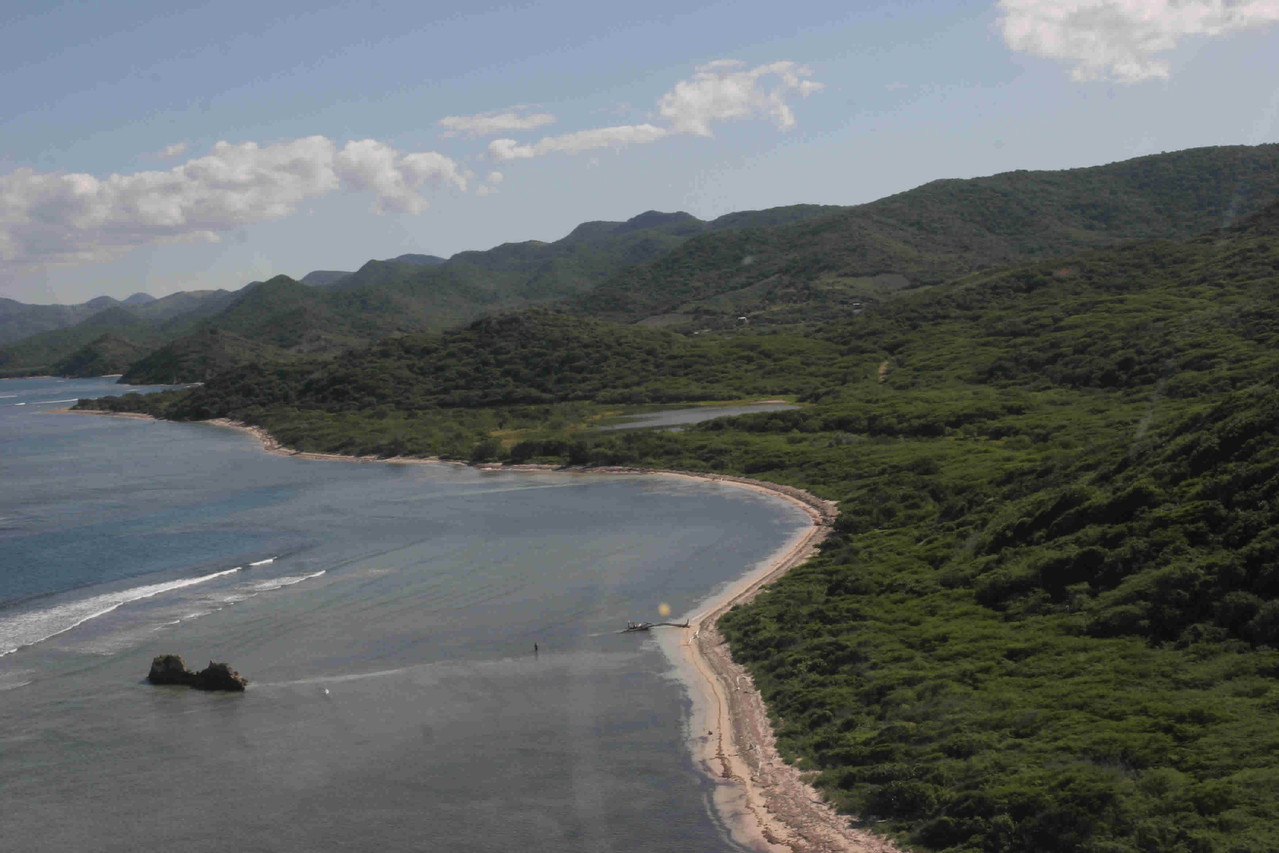 Vista de la playa Boca Vieja