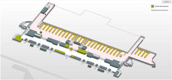 Punto de Encuentro en planta 0 del Aeropuerto de Palma (PMI)