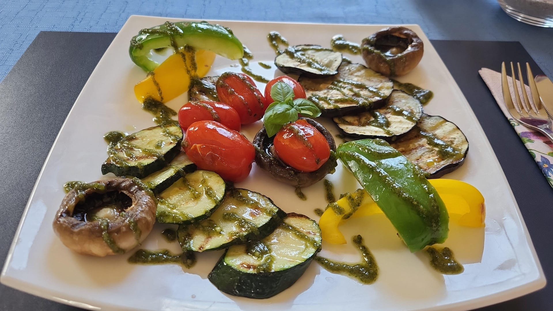 Gegrillte Gemüse