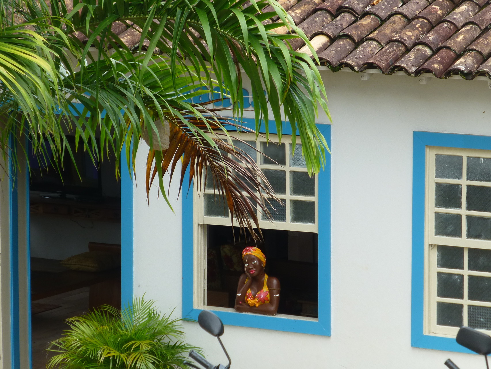 Fenstergucker aus Ton - Cidade de Goiás