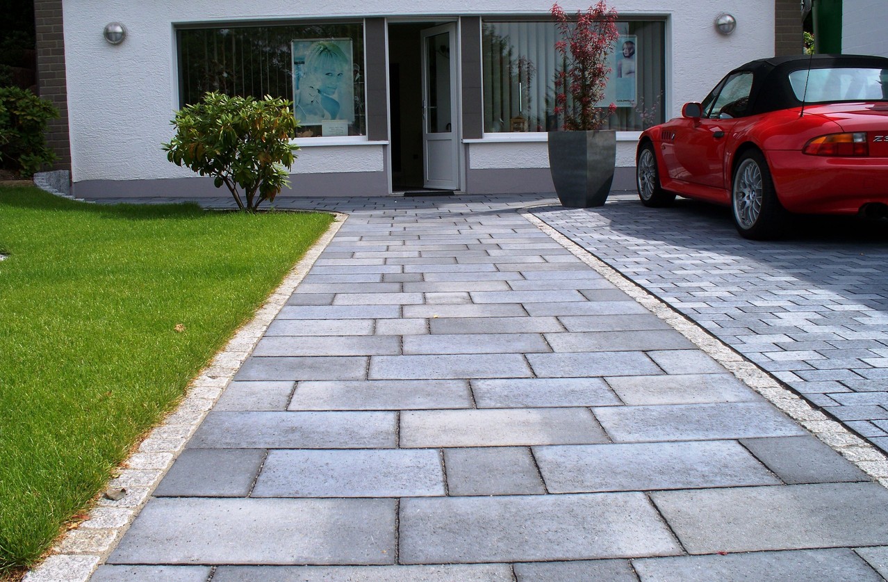 vielfältige Gestaltungsmöglichkeiten mit Betonsteinen - Hempel